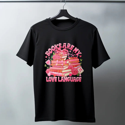 Books Are MY Love Language Purple Turtle Tees