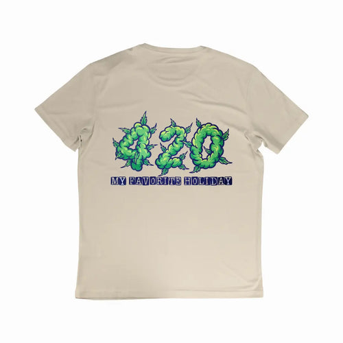 420 My Favorite Holiday Purple Turtle Tees