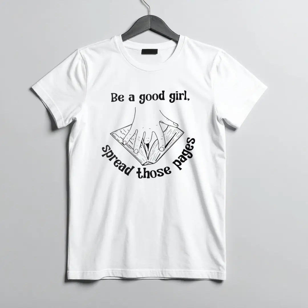 Good Girl Spread Those Pages Purple Turtle Tees