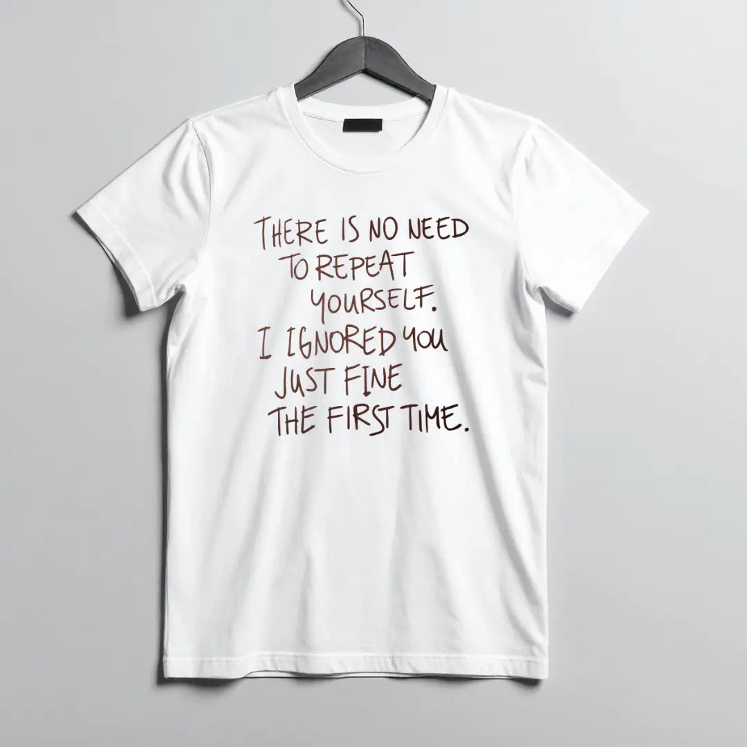 I Ignored You The First Time Purple Turtle Tees