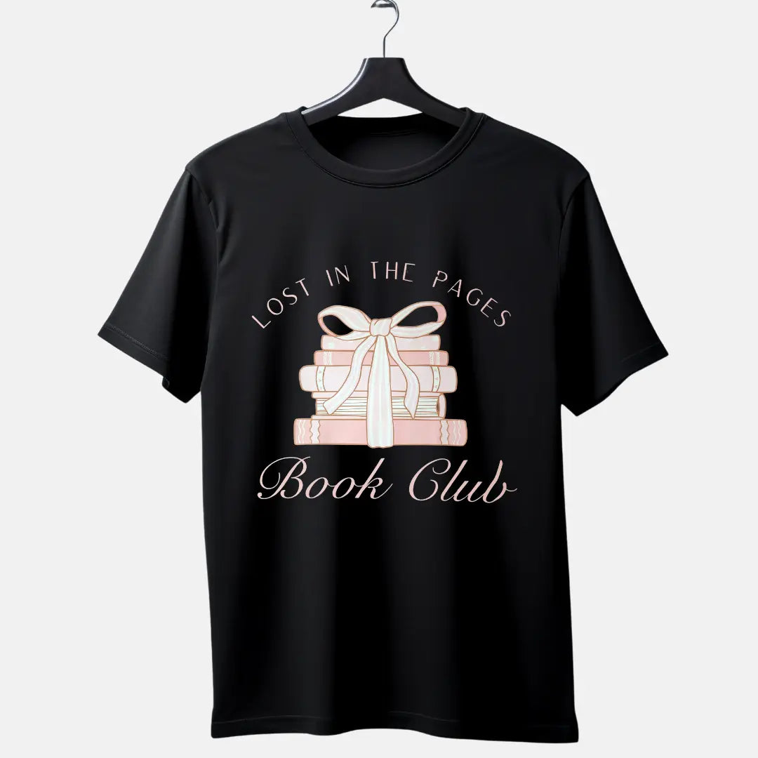 Lost In The Pages Book Club Purple Turtle Tees